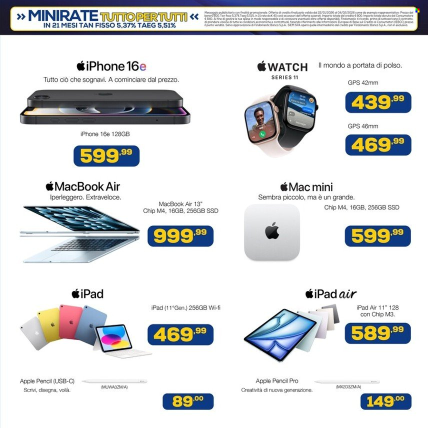 Volantino Euronics - 22/1/2026 - 4/2/2026. Pagina 9