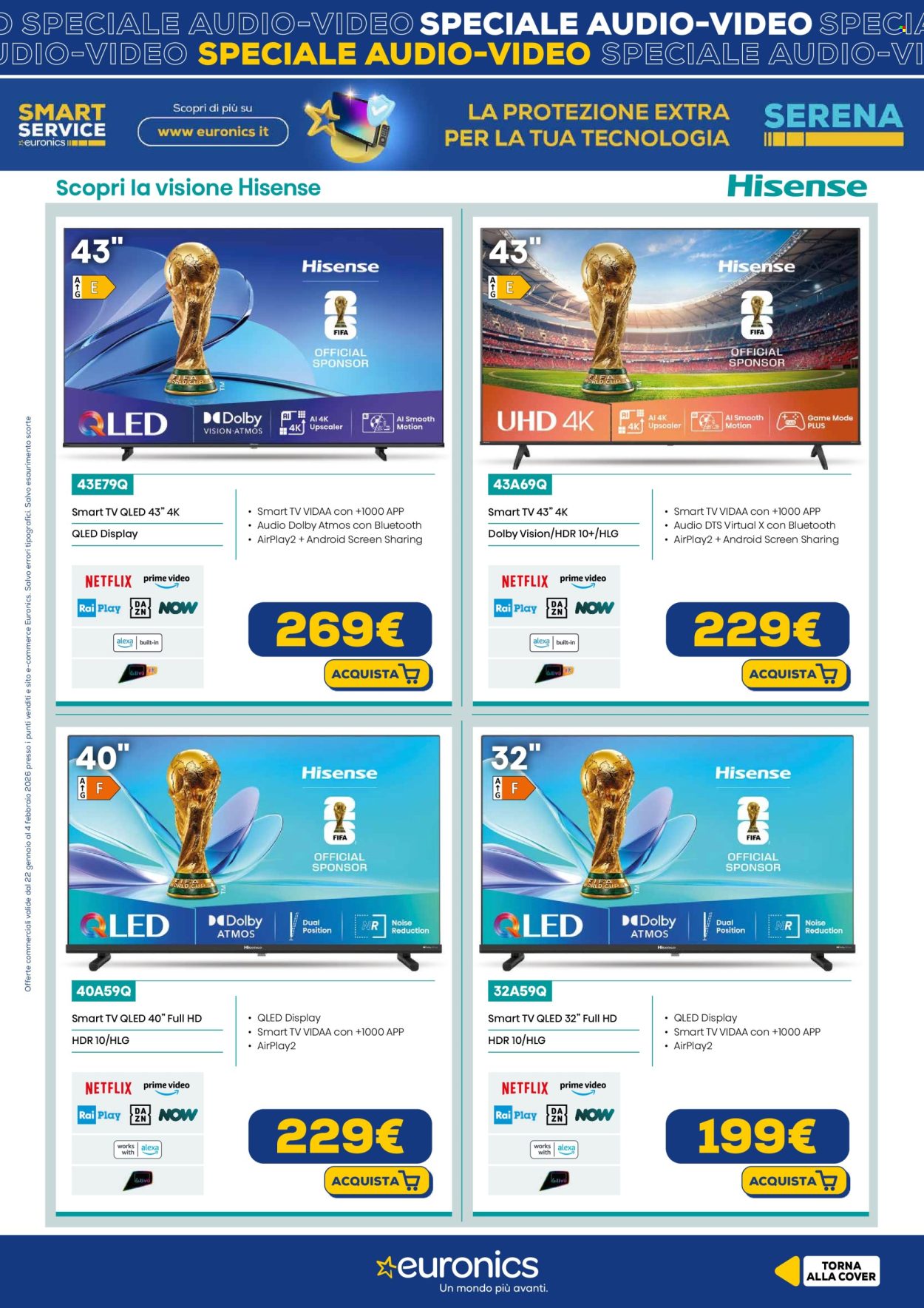 Volantino Euronics - 22/1/2026 - 4/2/2026. Pagina 10
