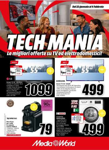 thumbnail - Volantino MediaWorld - Tech Mania
