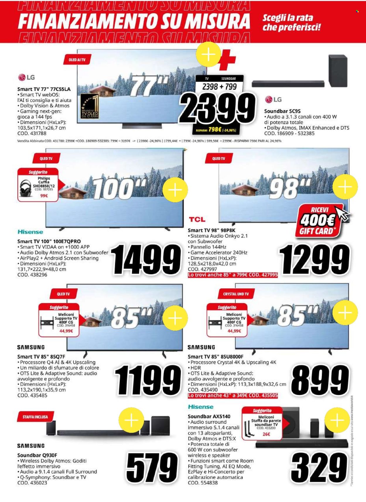 Volantino MediaWorld - 22/1/2026 - 4/2/2026. Pagina 2