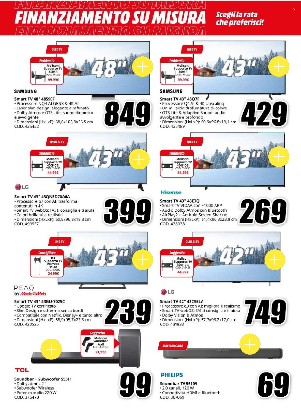 Volantino MediaWorld - 22/1/2026 - 4/2/2026. Pagina 7