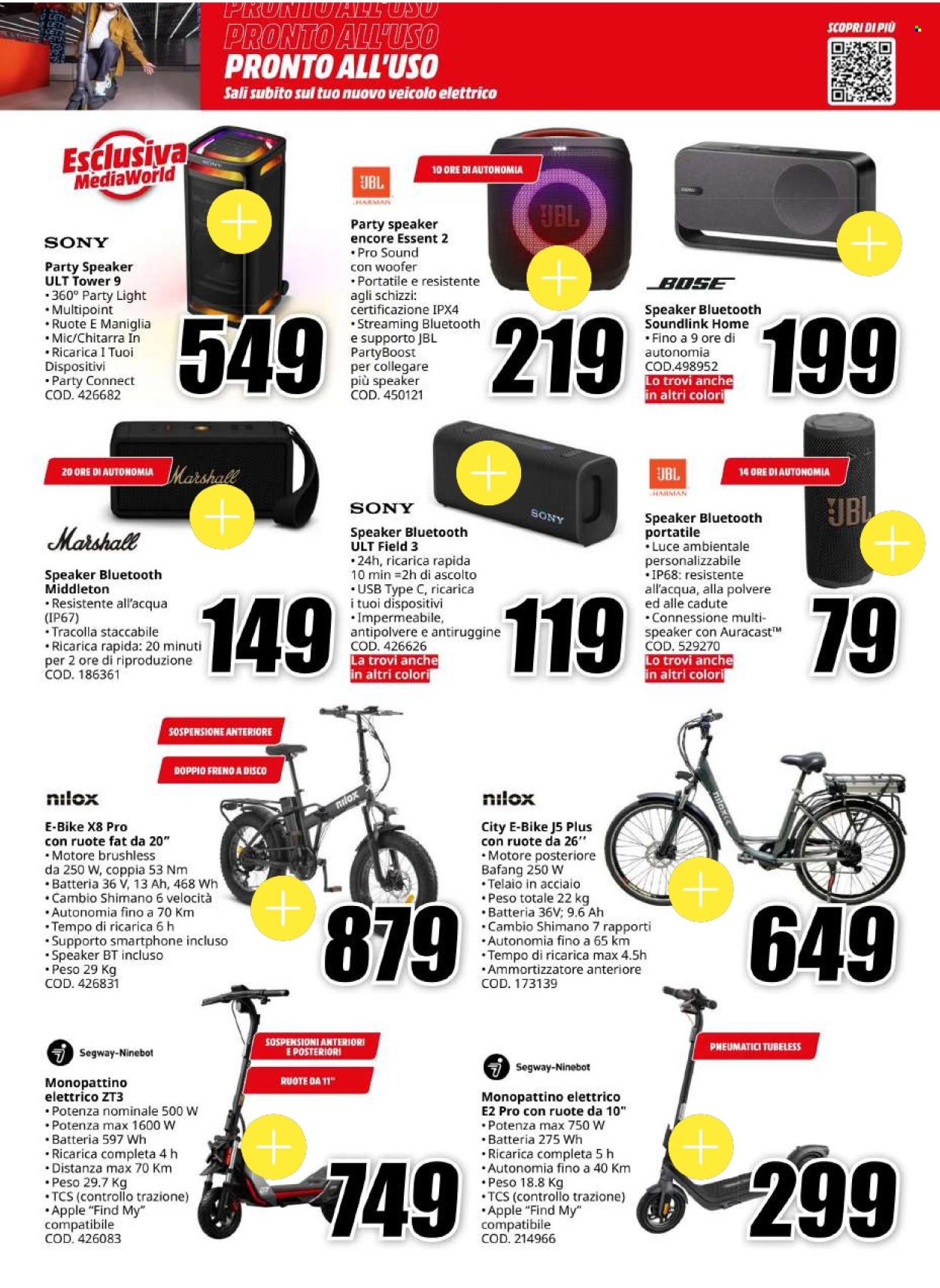 Volantino MediaWorld - 22/1/2026 - 4/2/2026. Pagina 10