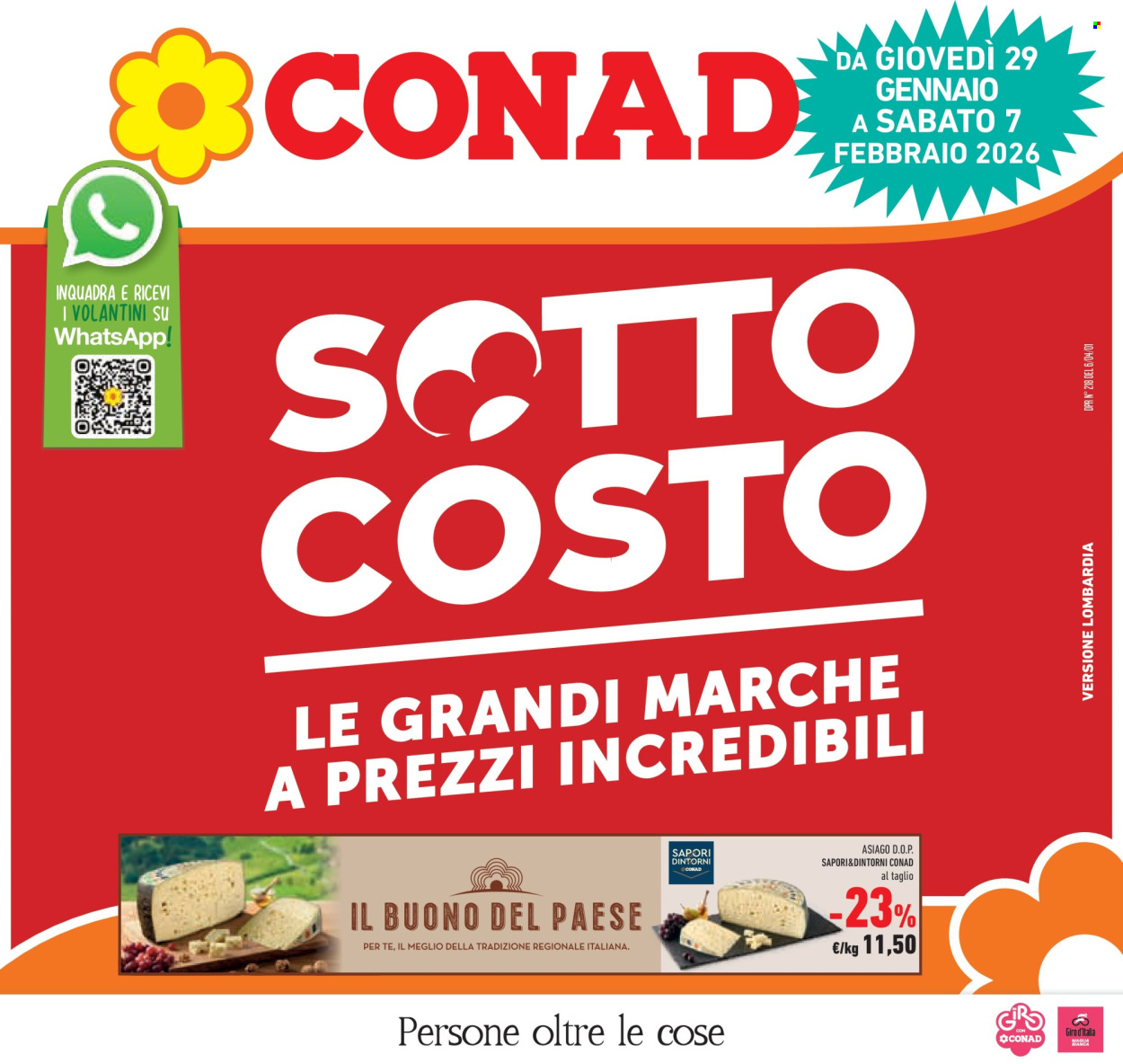 Volantino Conad - 29/1/2026 - 10/2/2026. Pagina 1