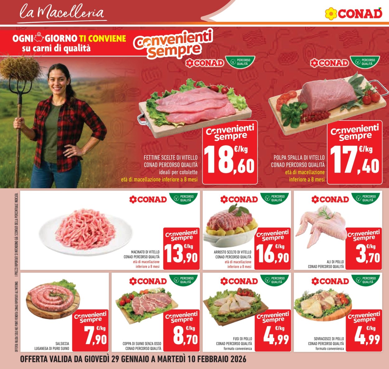 Volantino Conad - 29/1/2026 - 10/2/2026. Pagina 12