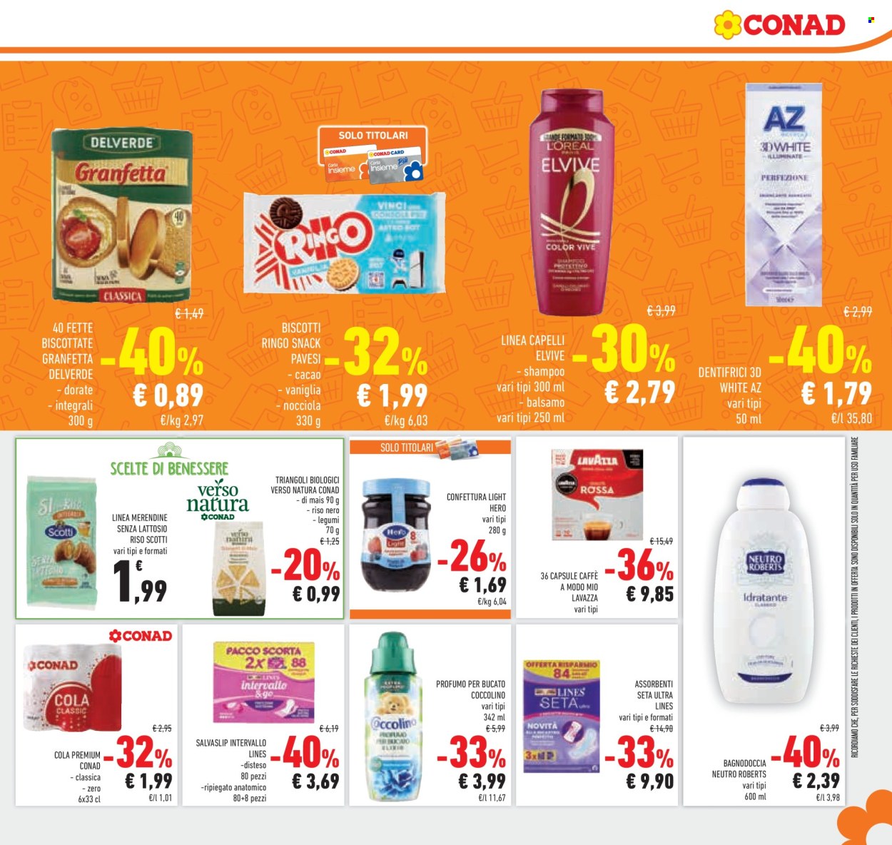 Volantino Conad - 29/1/2026 - 10/2/2026. Pagina 21