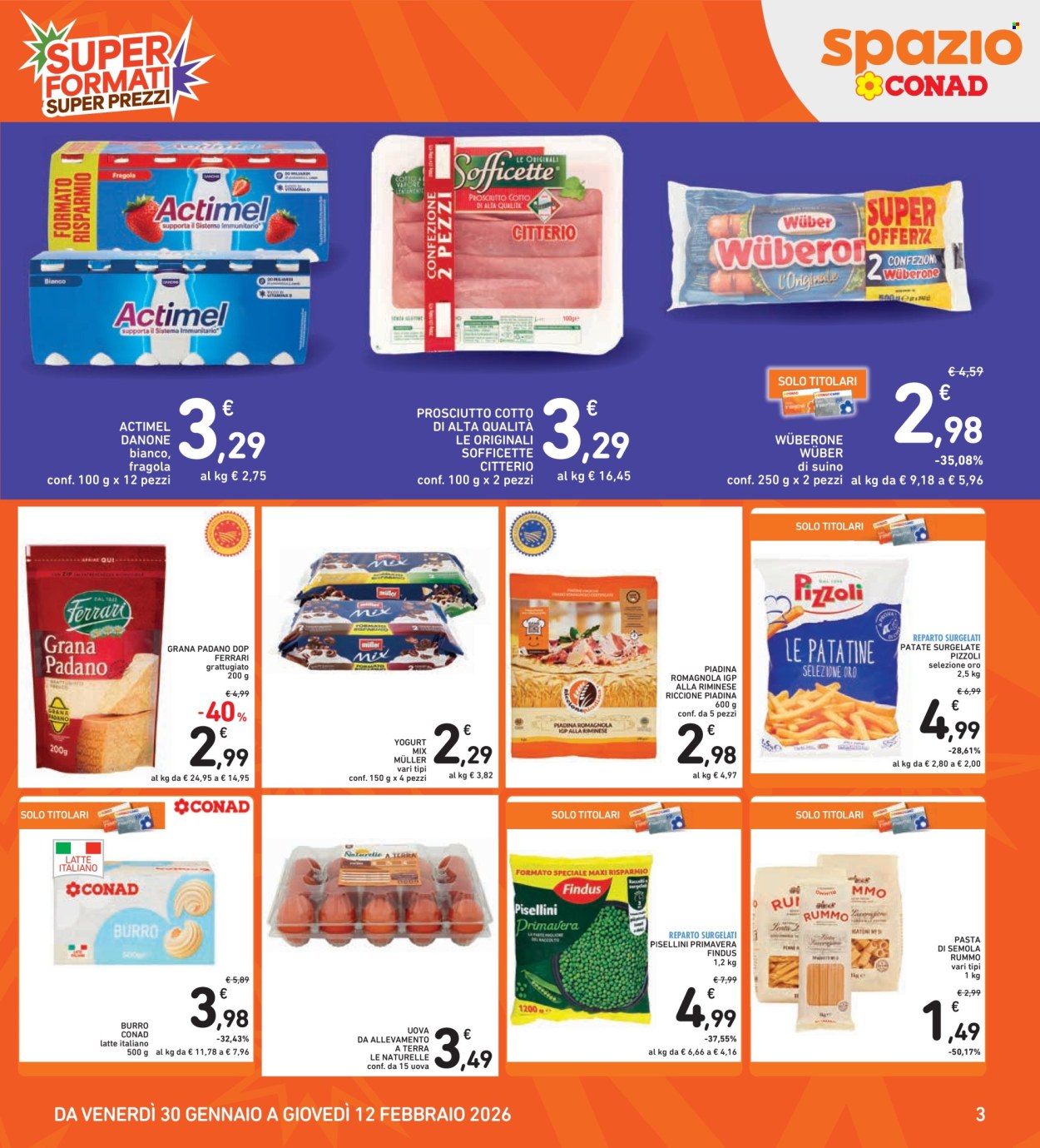 Volantino Spazio Conad - 30/1/2026 - 12/2/2026. Pagina 3