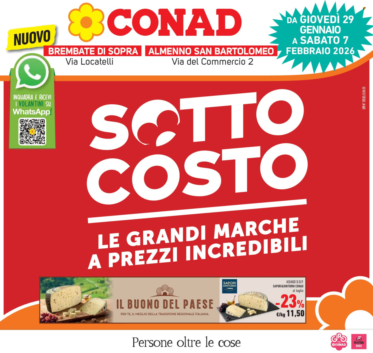 Volantino Conad - 29/1/2026 - 10/2/2026. Pagina 1
