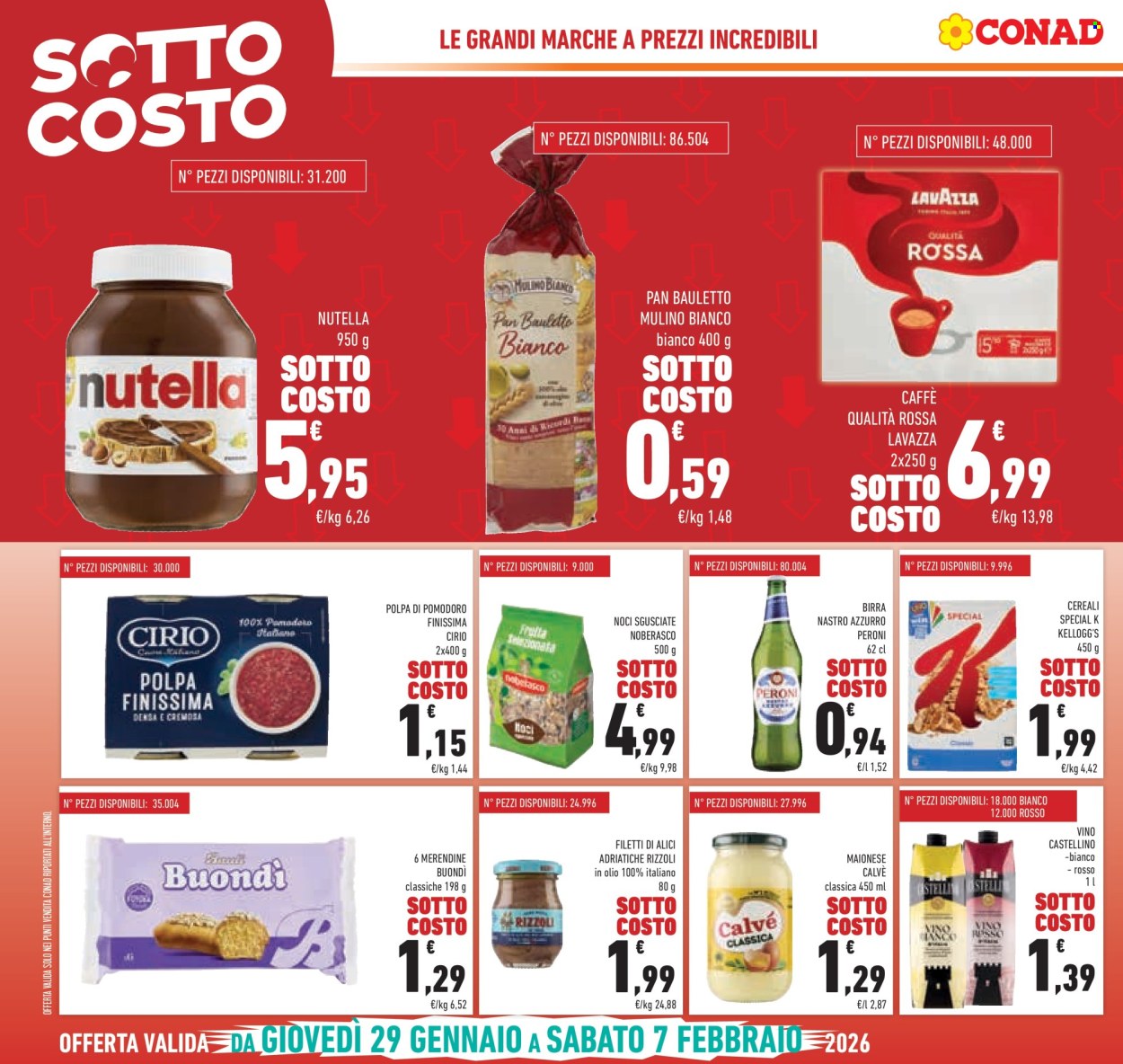 Volantino Conad - 29/1/2026 - 10/2/2026. Pagina 4