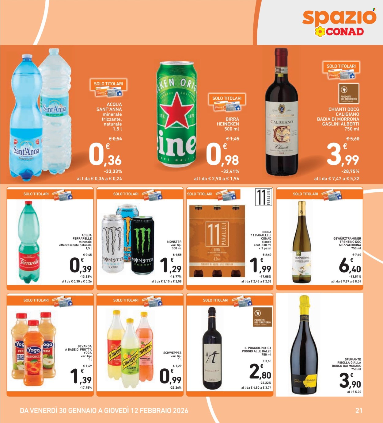 Volantino Spazio Conad - 30/1/2026 - 12/2/2026. Pagina 21