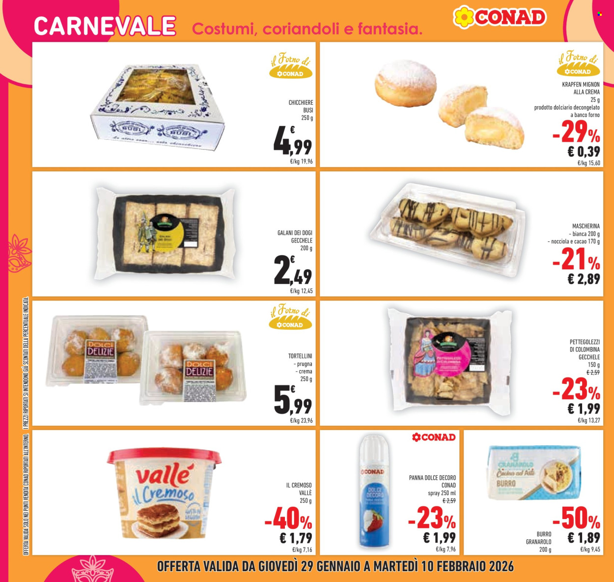 Volantino Conad - 29/1/2026 - 10/2/2026. Pagina 24