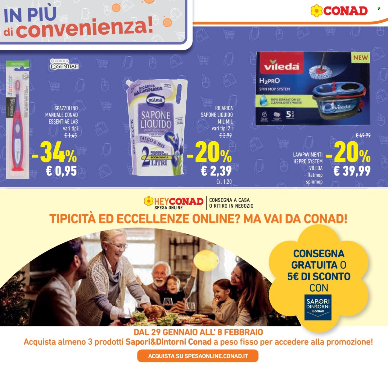 Volantino Conad - 29/1/2026 - 10/2/2026. Pagina 29