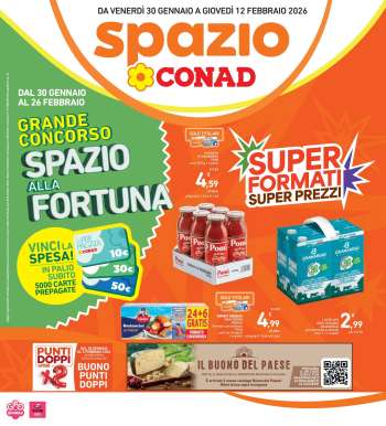 Volantino Spazio Conad - 30/1/2026 - 12/2/2026.