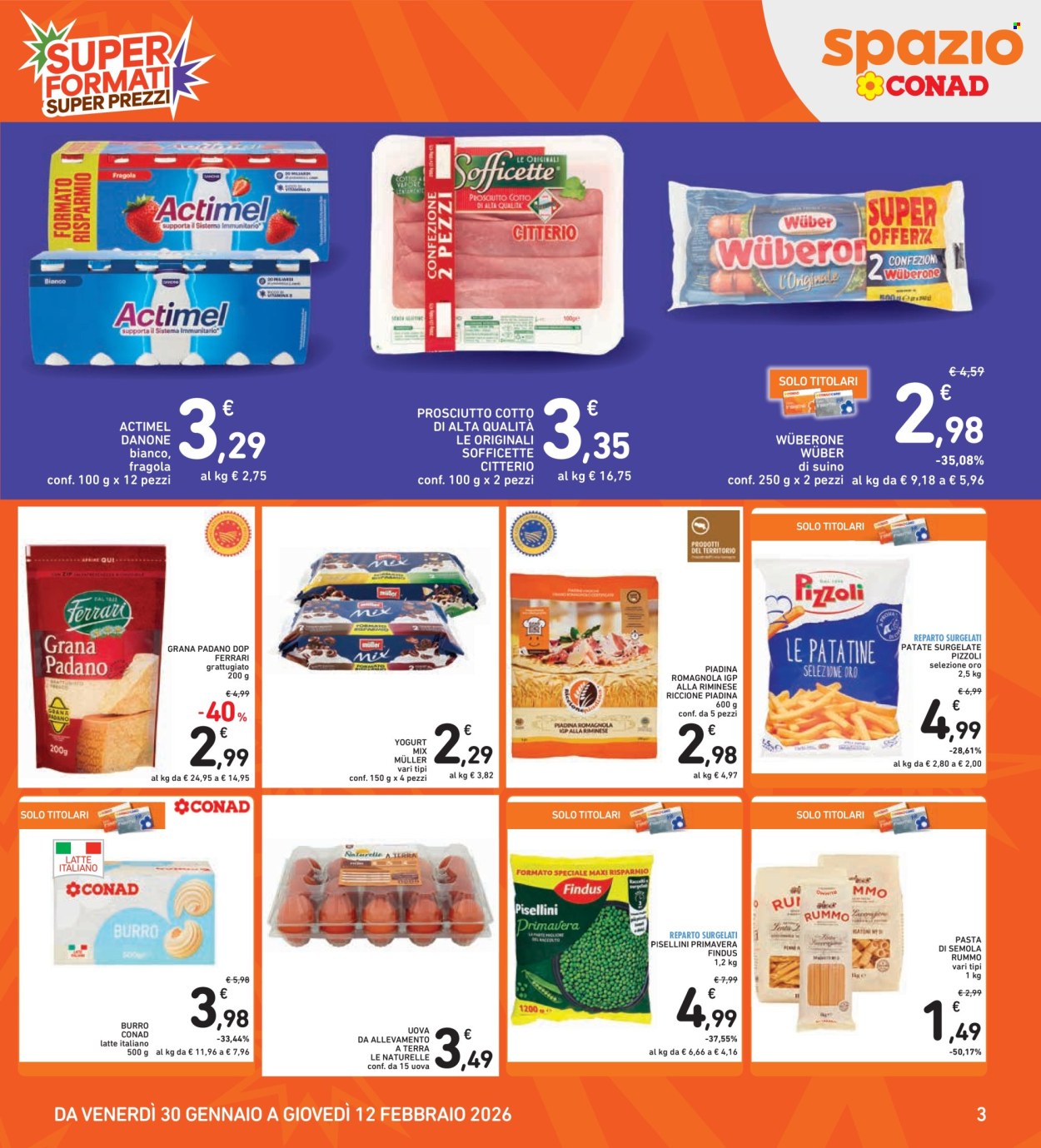 Volantino Spazio Conad - 30/1/2026 - 12/2/2026. Pagina 3