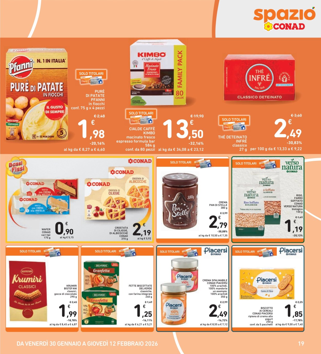 Volantino Spazio Conad - 30/1/2026 - 12/2/2026. Pagina 19