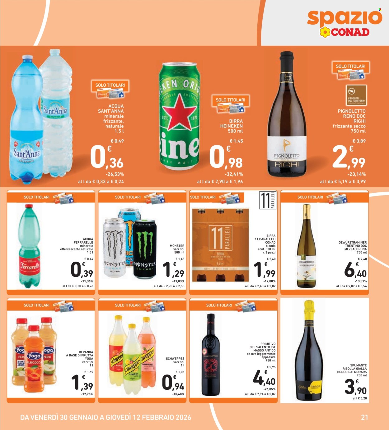 Volantino Spazio Conad - 30/1/2026 - 12/2/2026. Pagina 21