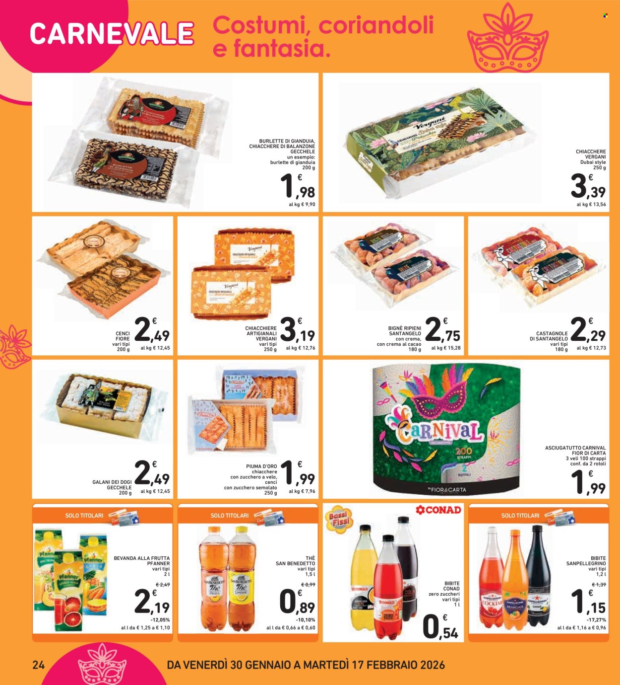 Volantino Spazio Conad - 30/1/2026 - 12/2/2026. Pagina 24