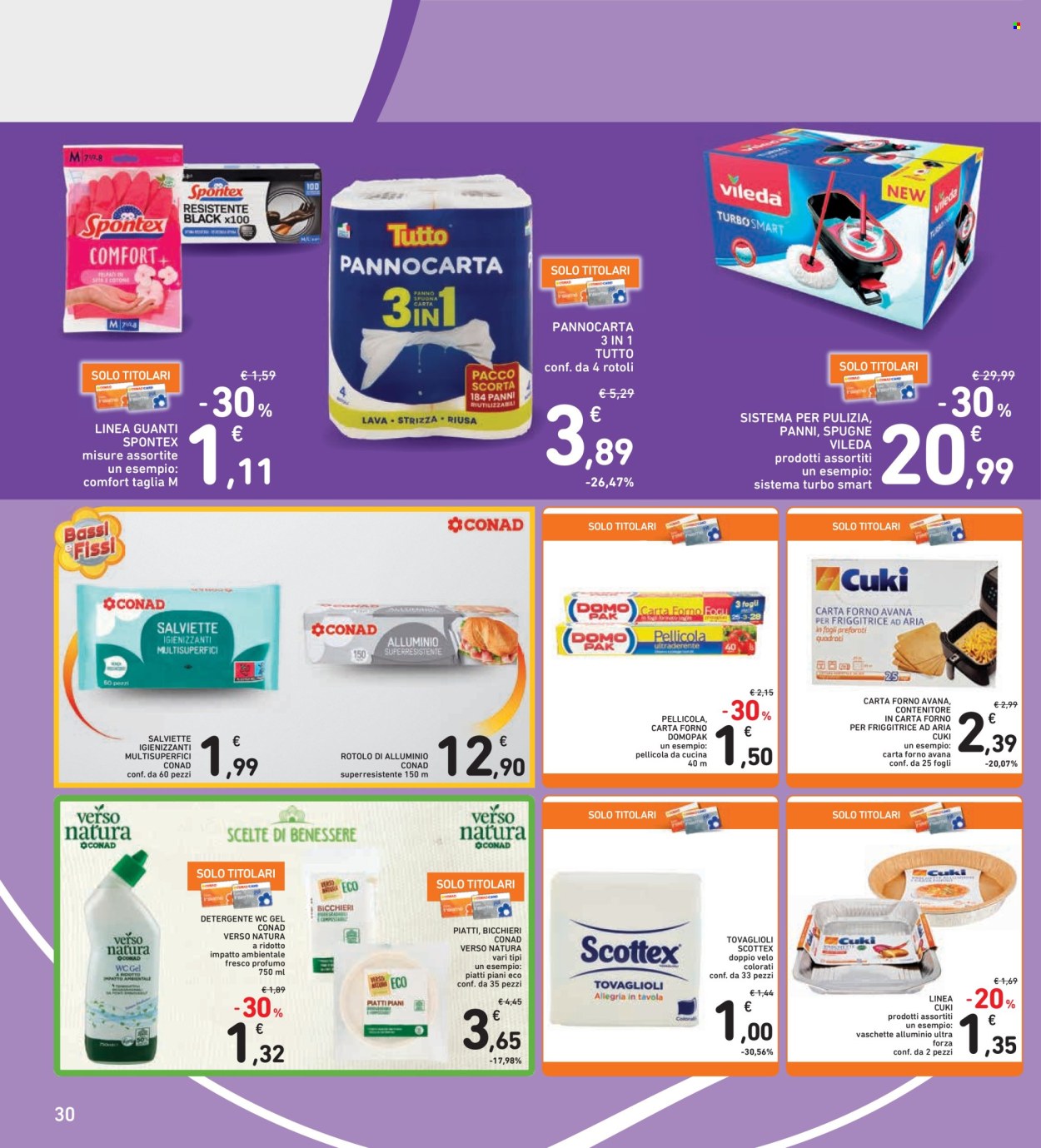 Volantino Spazio Conad - 30/1/2026 - 12/2/2026. Pagina 30
