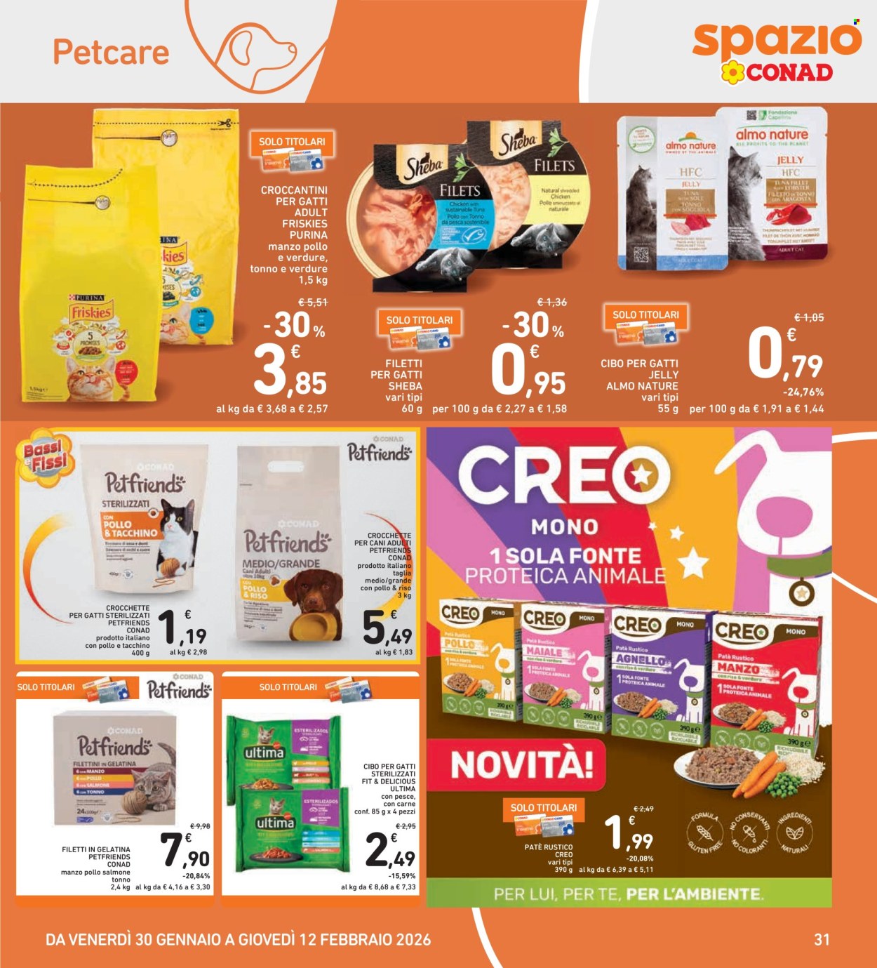 Volantino Spazio Conad - 30/1/2026 - 12/2/2026. Pagina 31