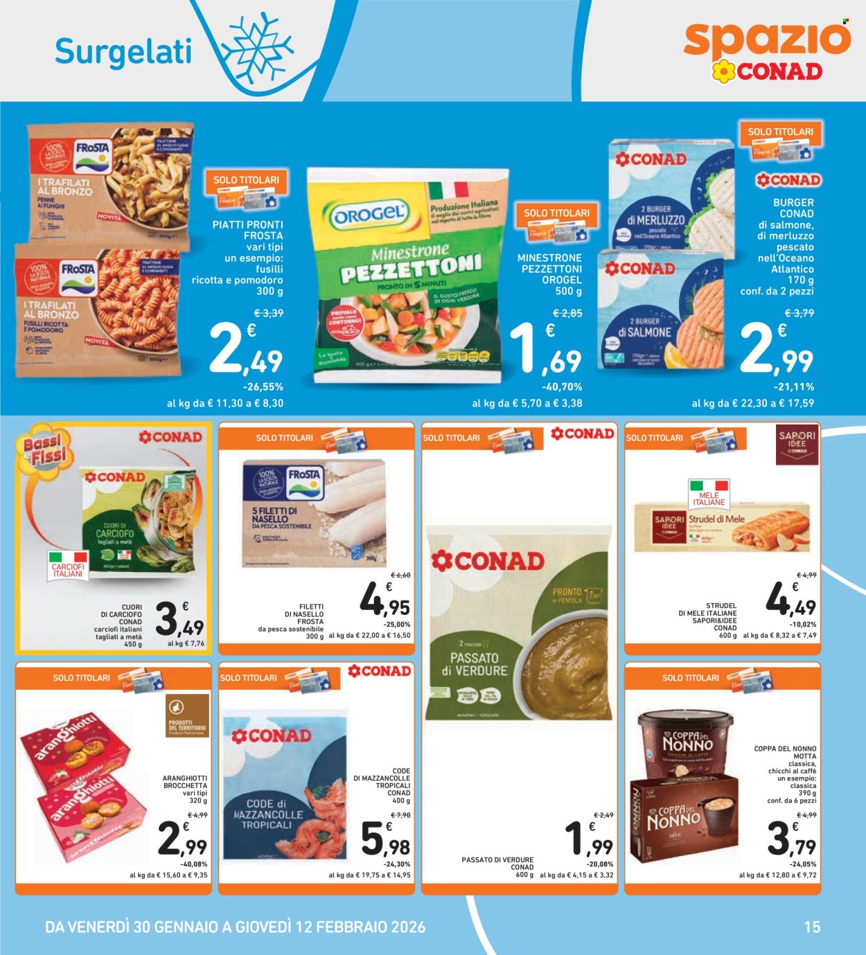 Volantino Spazio Conad - 30/1/2026 - 12/2/2026. Pagina 15