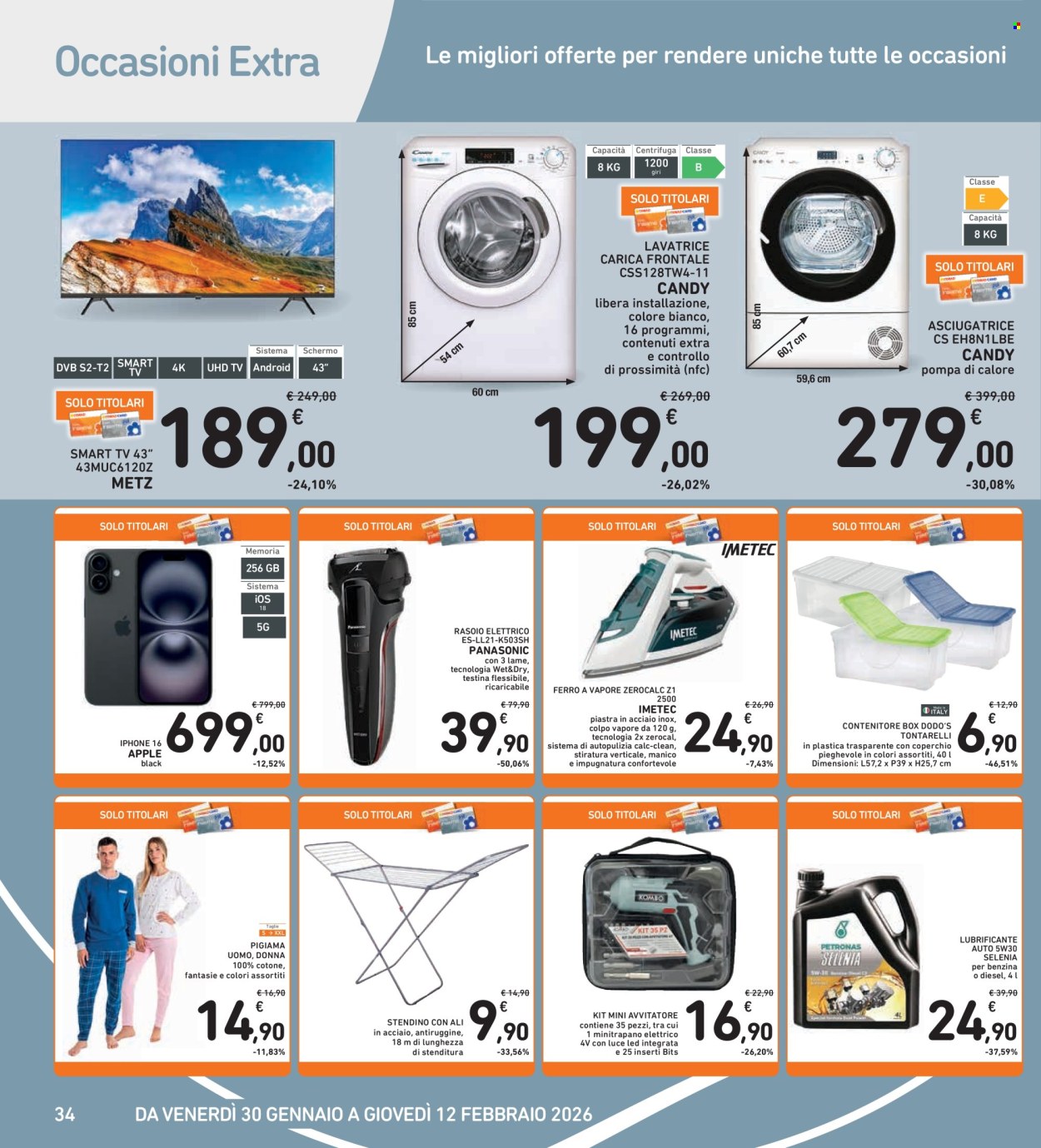 Volantino Spazio Conad - 30/1/2026 - 12/2/2026. Pagina 34