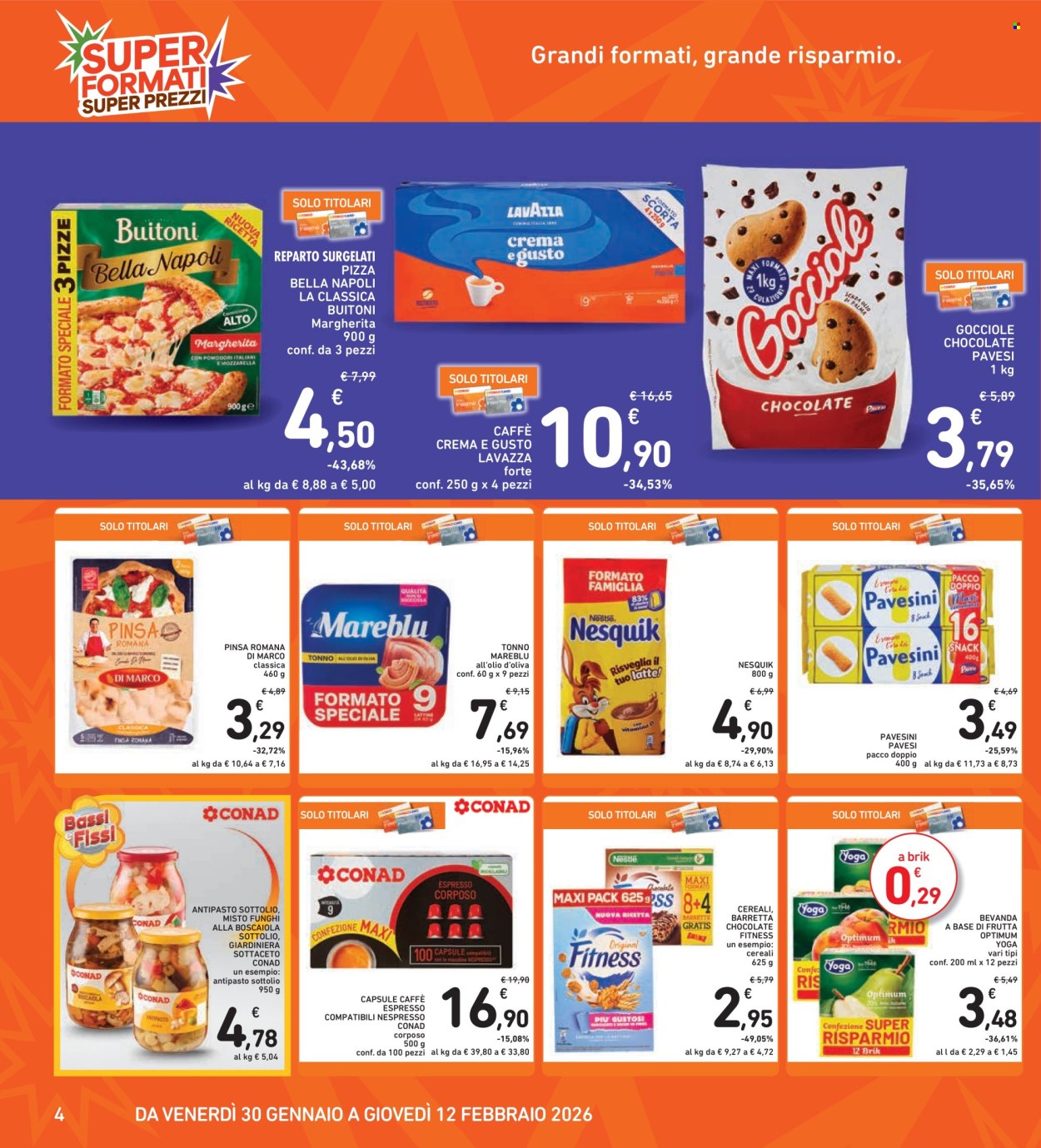 Volantino Spazio Conad - 30/1/2026 - 12/2/2026. Pagina 4
