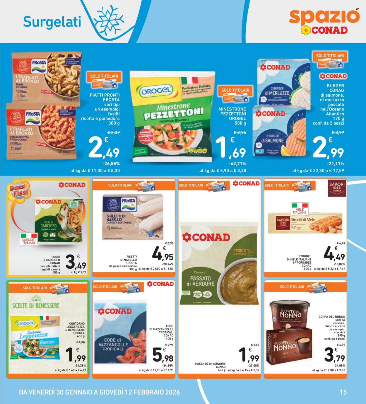 Volantino Spazio Conad - 30/1/2026 - 12/2/2026. Pagina 15