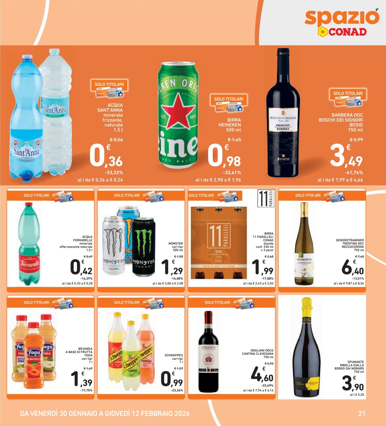 Volantino Spazio Conad - 30/1/2026 - 12/2/2026. Pagina 21