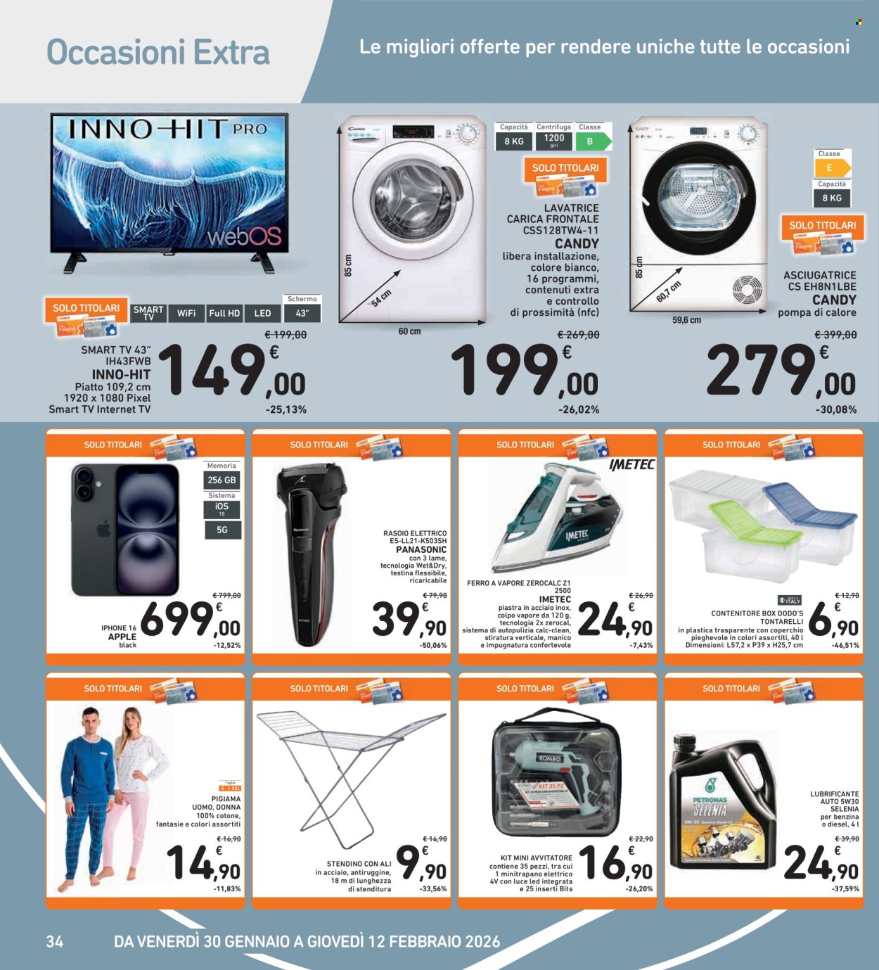 Volantino Spazio Conad - 30/1/2026 - 12/2/2026. Pagina 34