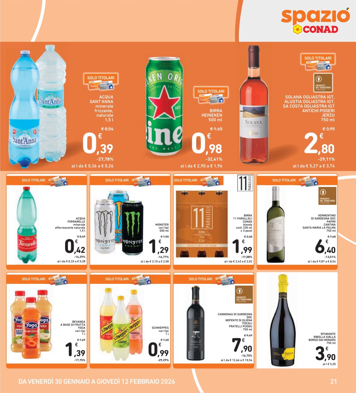 Volantino Spazio Conad - 30/1/2026 - 12/2/2026. Pagina 21