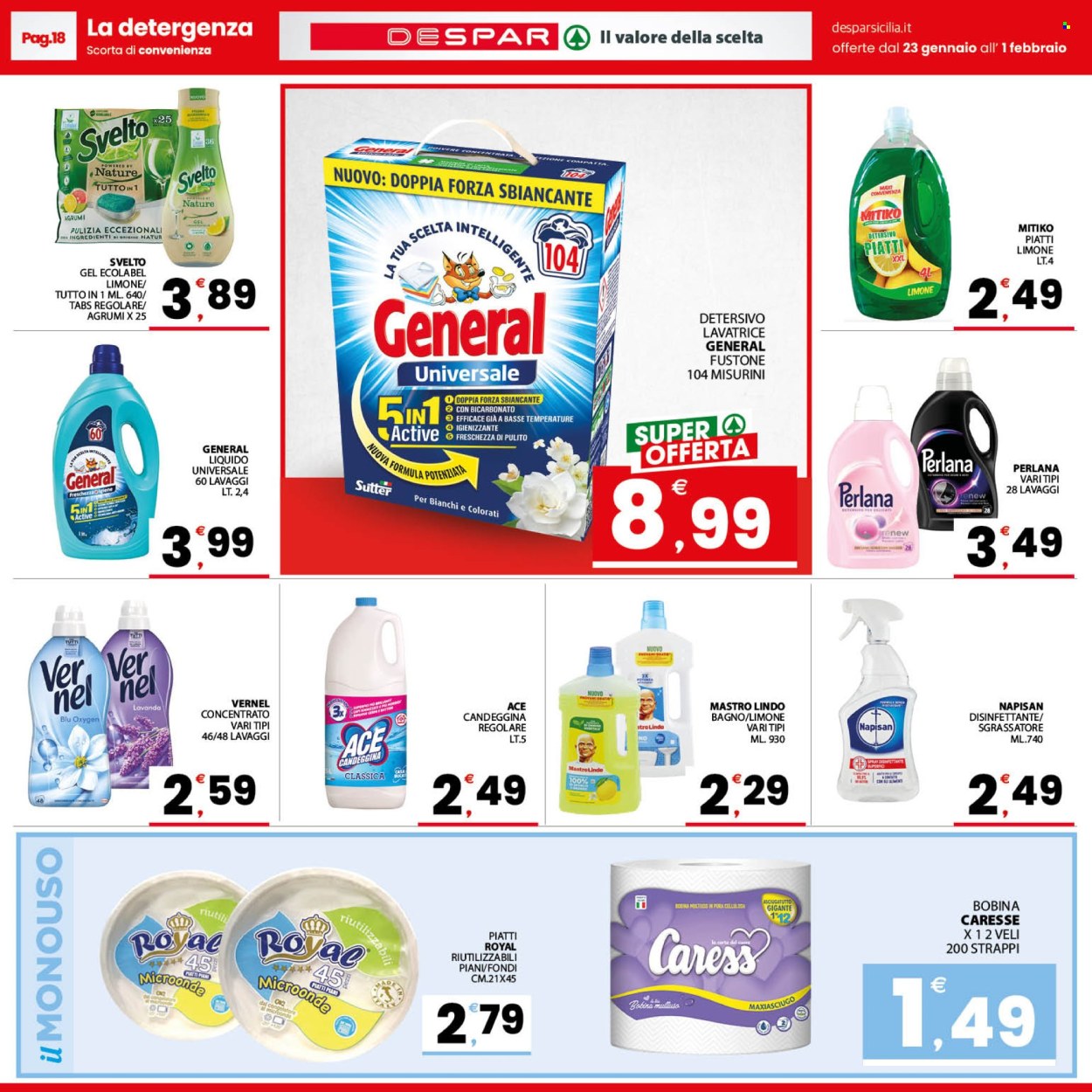 Volantino Despar - 23/1/2026 - 1/2/2026. Pagina 18