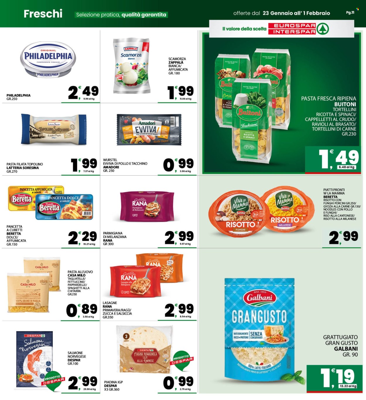 Volantino Eurospar - 23/1/2026 - 1/2/2026. Pagina 11