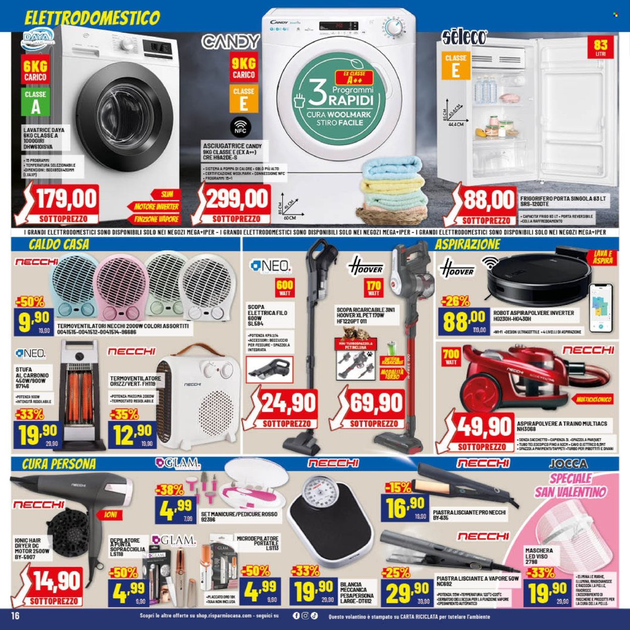 Volantino Risparmio Casa - 24/1/2026 - 8/2/2026. Pagina 16