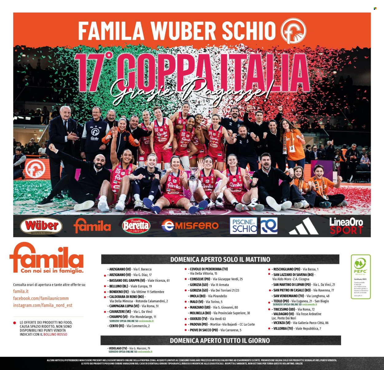 Volantino Famila - 22/1/2026 - 4/2/2026. Pagina 28