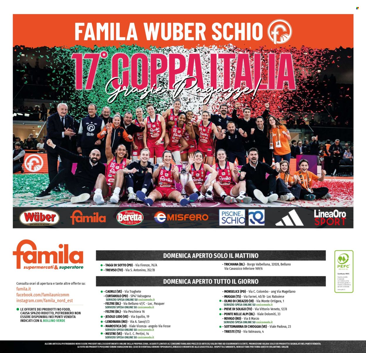 Volantino Famila - 22/1/2026 - 4/2/2026. Pagina 28