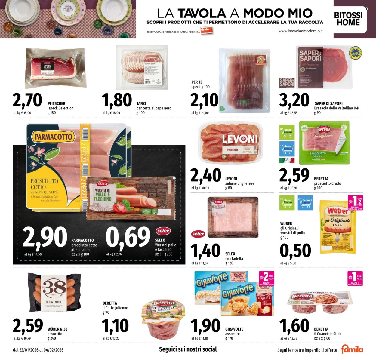 Volantino Famila - 22/1/2026 - 4/2/2026. Pagina 5