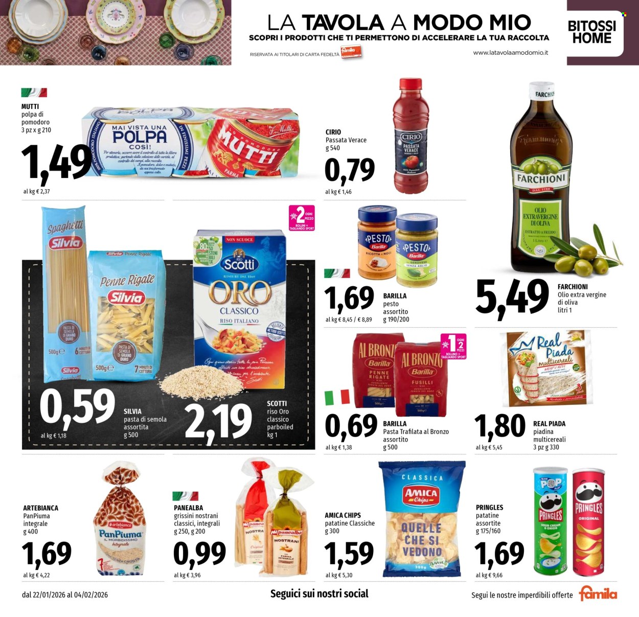 Volantino Famila - 22/1/2026 - 4/2/2026. Pagina 11