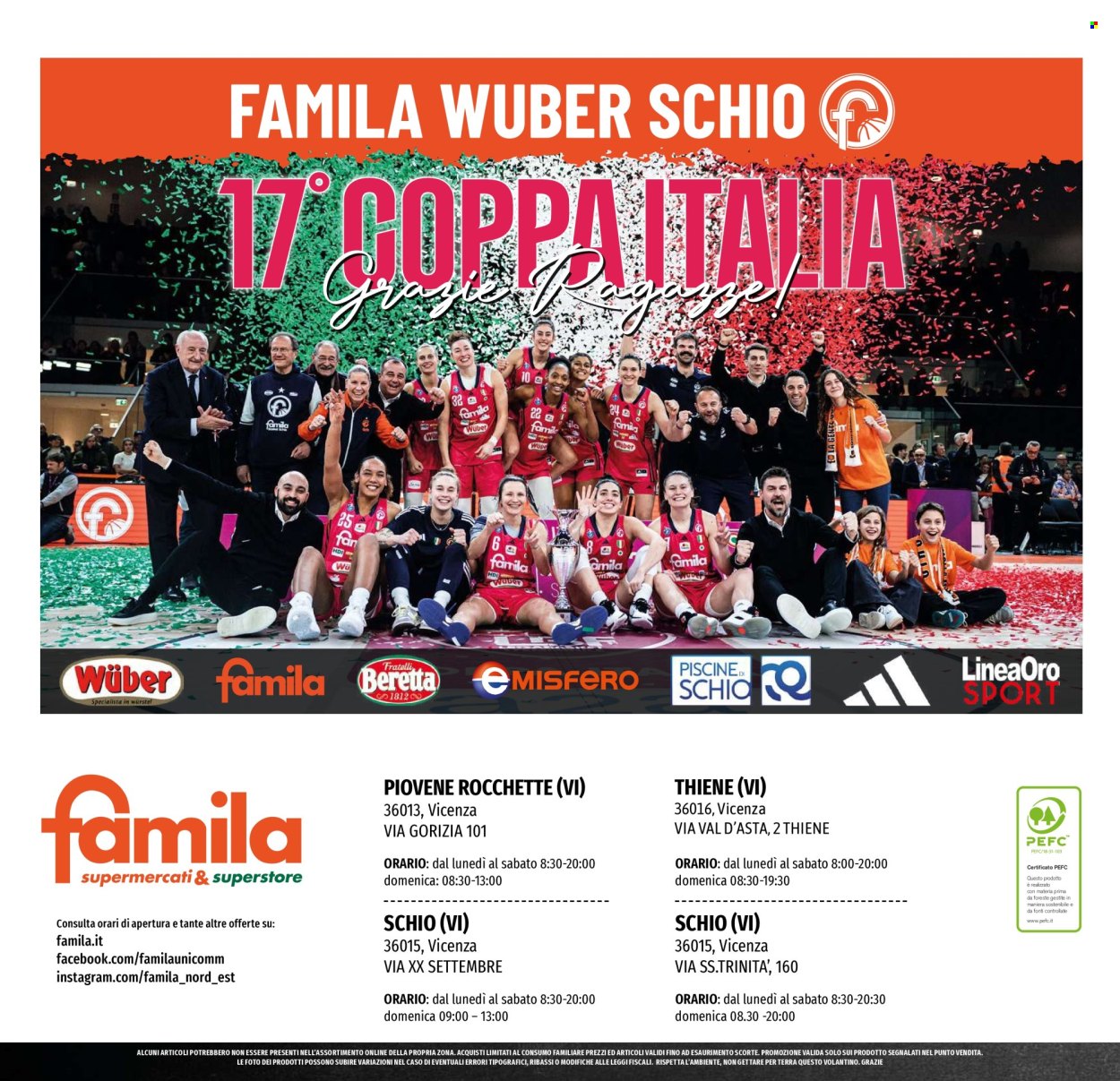 Volantino Famila - 22/1/2026 - 4/2/2026. Pagina 28