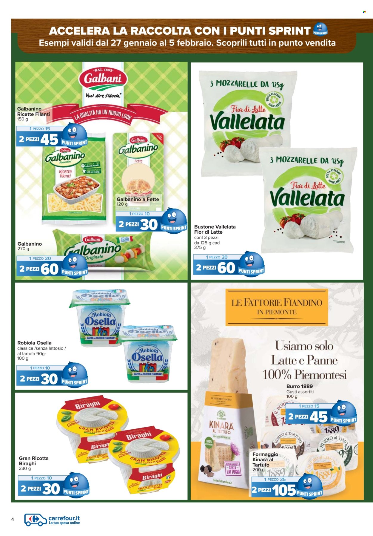 Volantino Carrefour - 27/1/2026 - 5/2/2026. Pagina 4