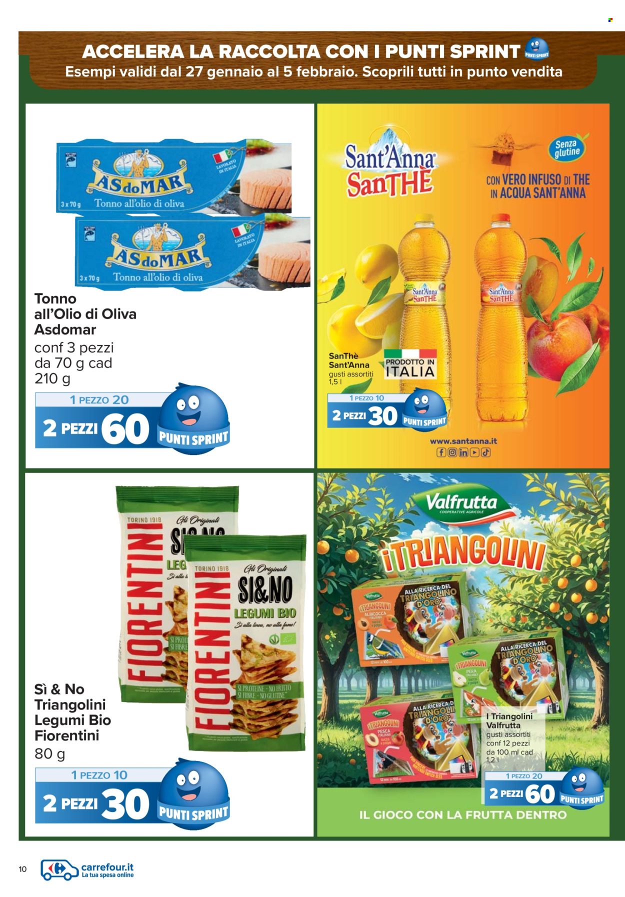 Volantino Carrefour - 27/1/2026 - 5/2/2026. Pagina 10