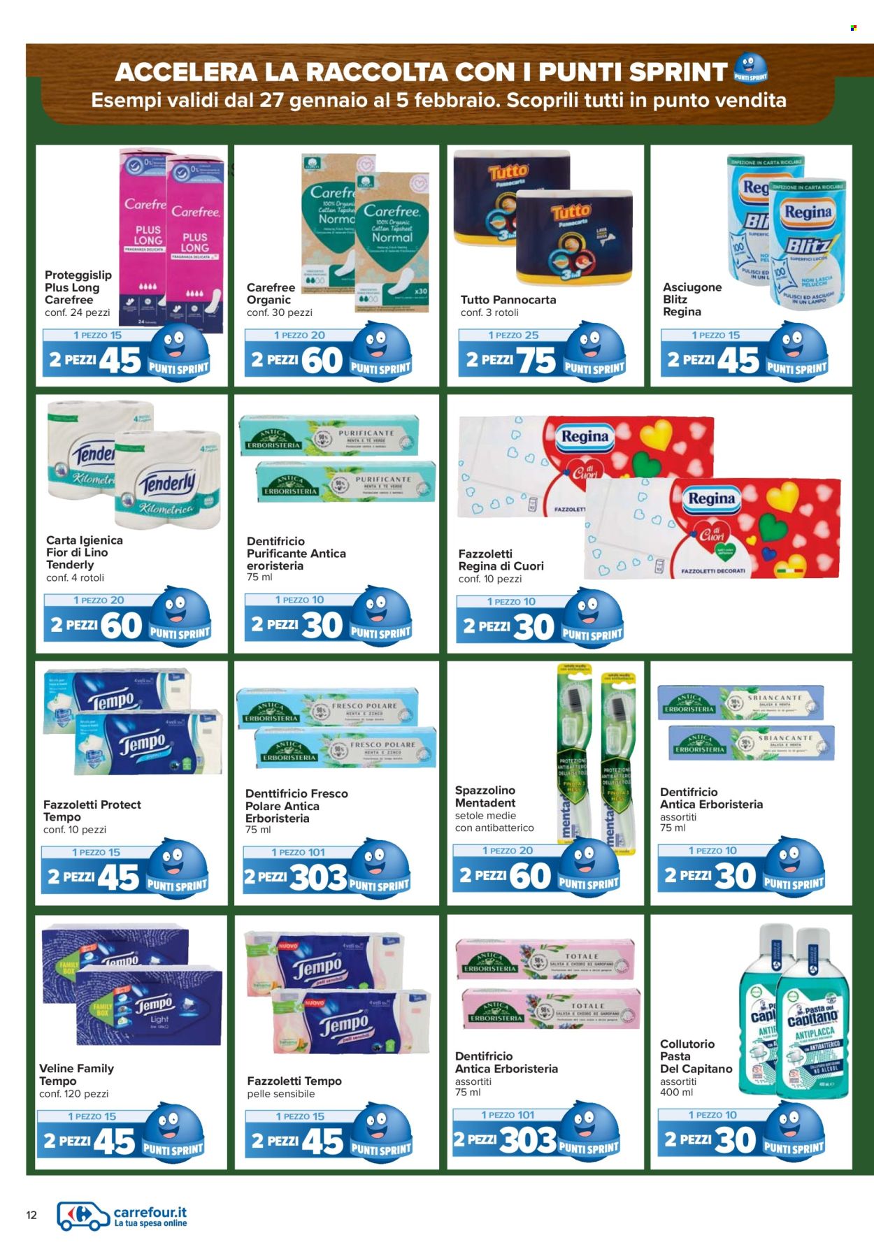 Volantino Carrefour - 27/1/2026 - 5/2/2026. Pagina 12