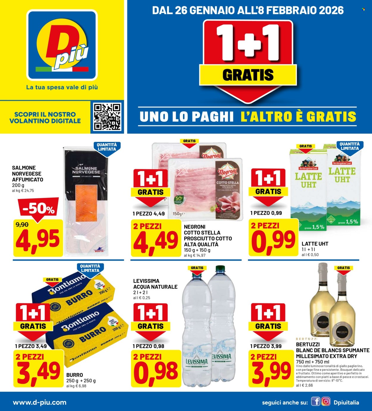 Volantino Dpiù - 26/1/2026 - 8/2/2026. Pagina 1