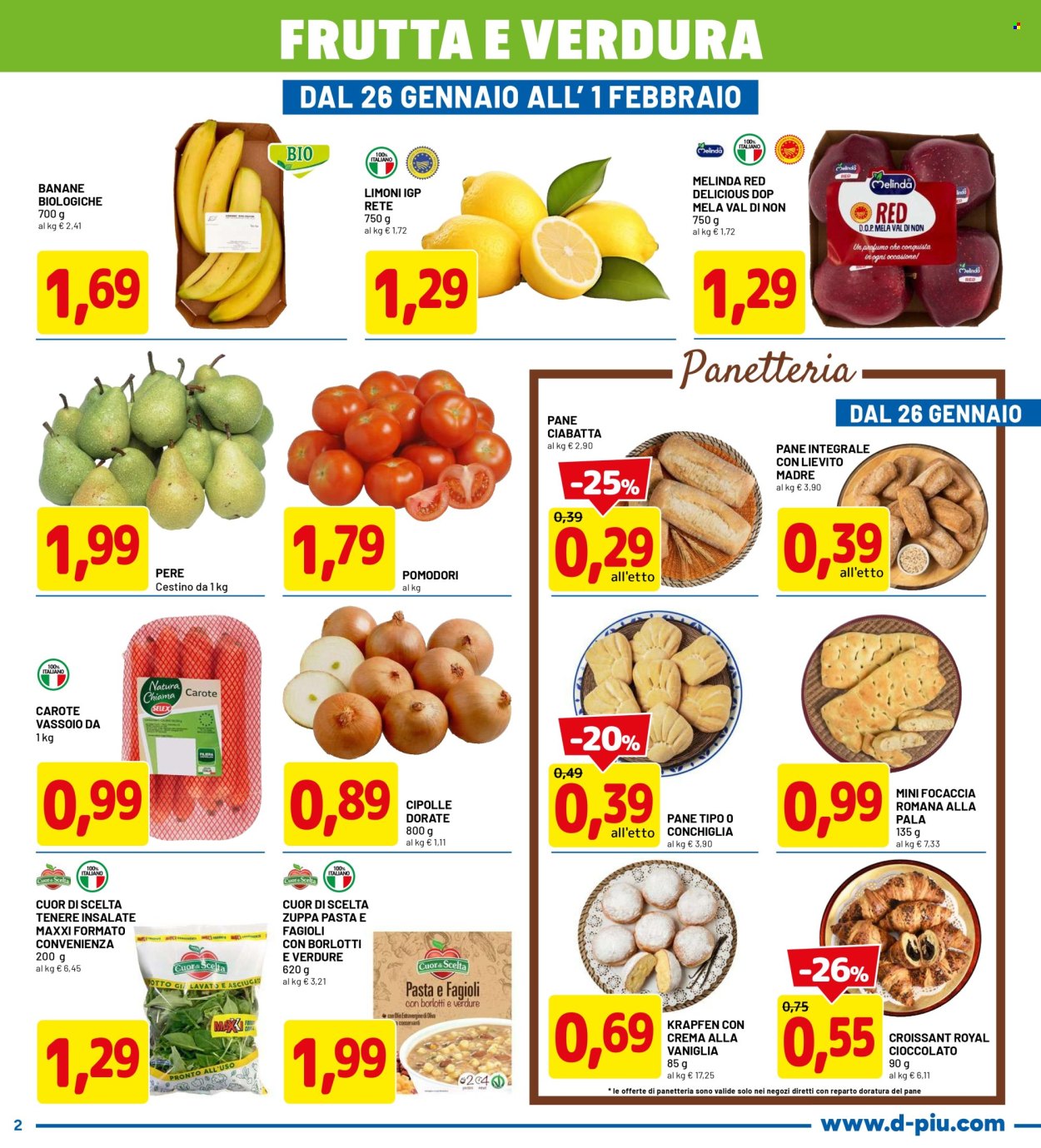 Volantino Dpiù - 26/1/2026 - 8/2/2026. Pagina 2
