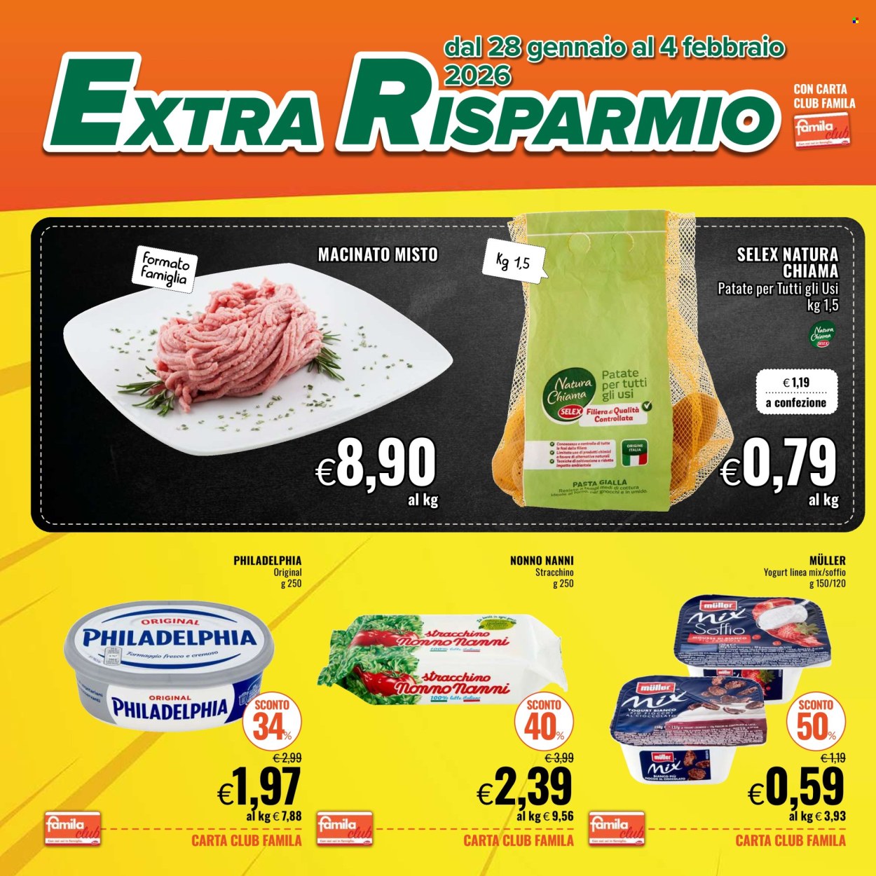 Volantino Famila - 28/1/2026 - 4/2/2026. Pagina 2