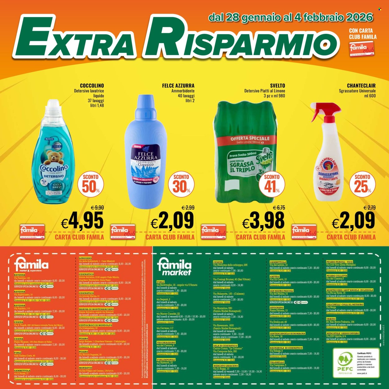 Volantino Famila - 28/1/2026 - 4/2/2026. Pagina 4