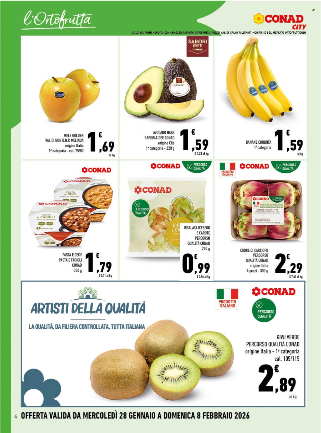 Volantino Conad - 29/1/2026 - 8/2/2026. Pagina 4