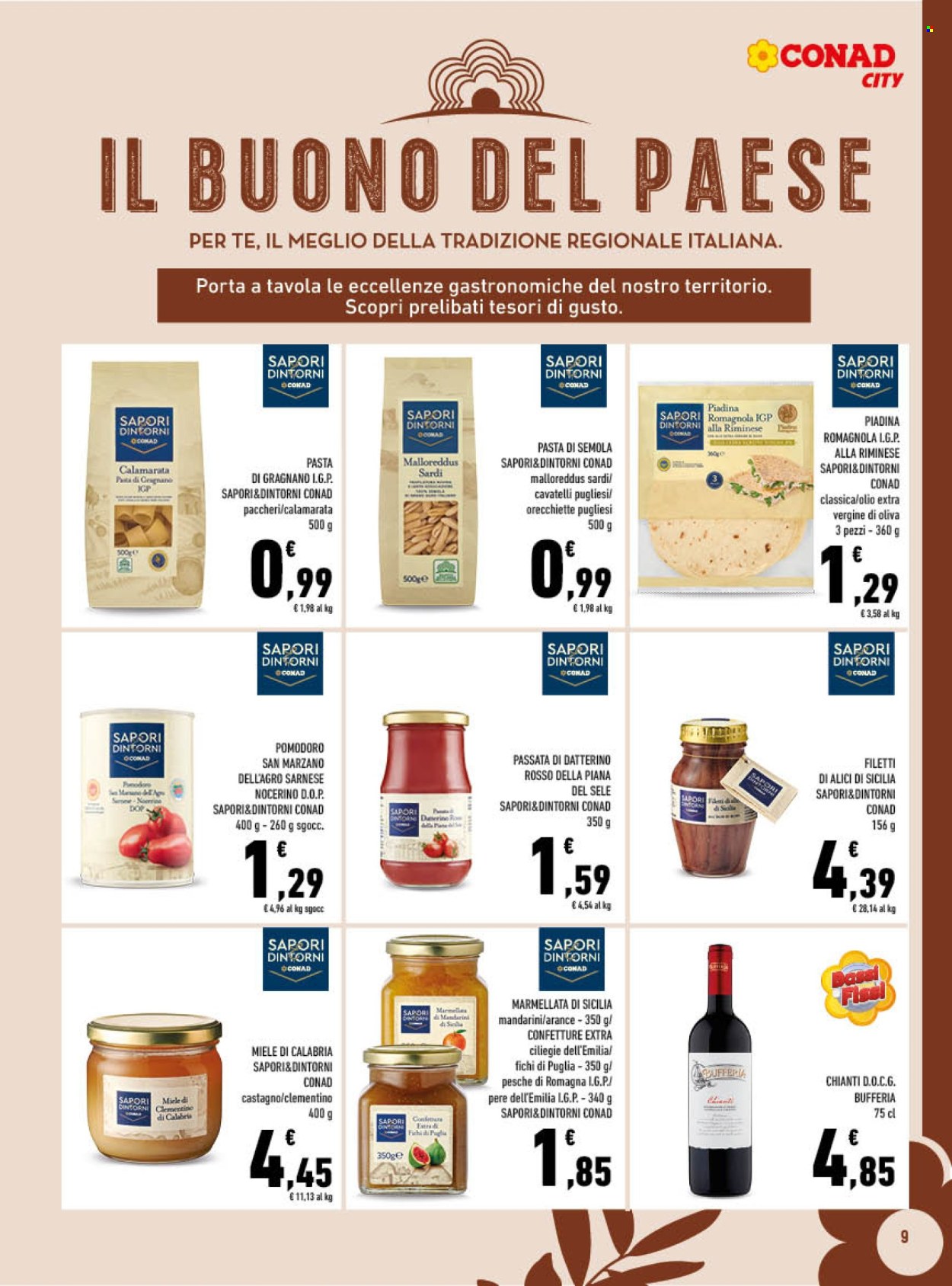 Volantino Conad - 29/1/2026 - 8/2/2026. Pagina 9