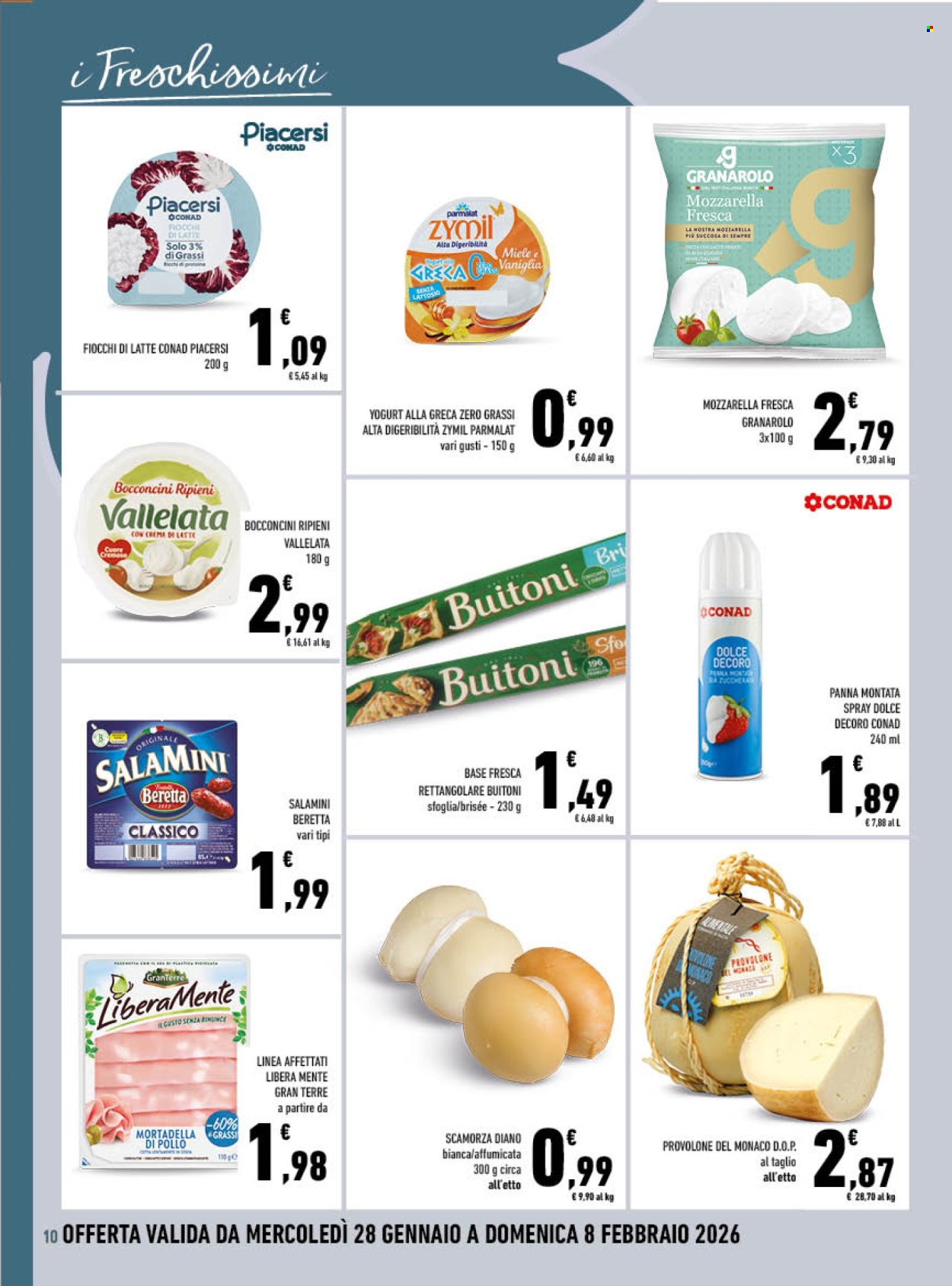 Volantino Conad - 29/1/2026 - 8/2/2026. Pagina 10