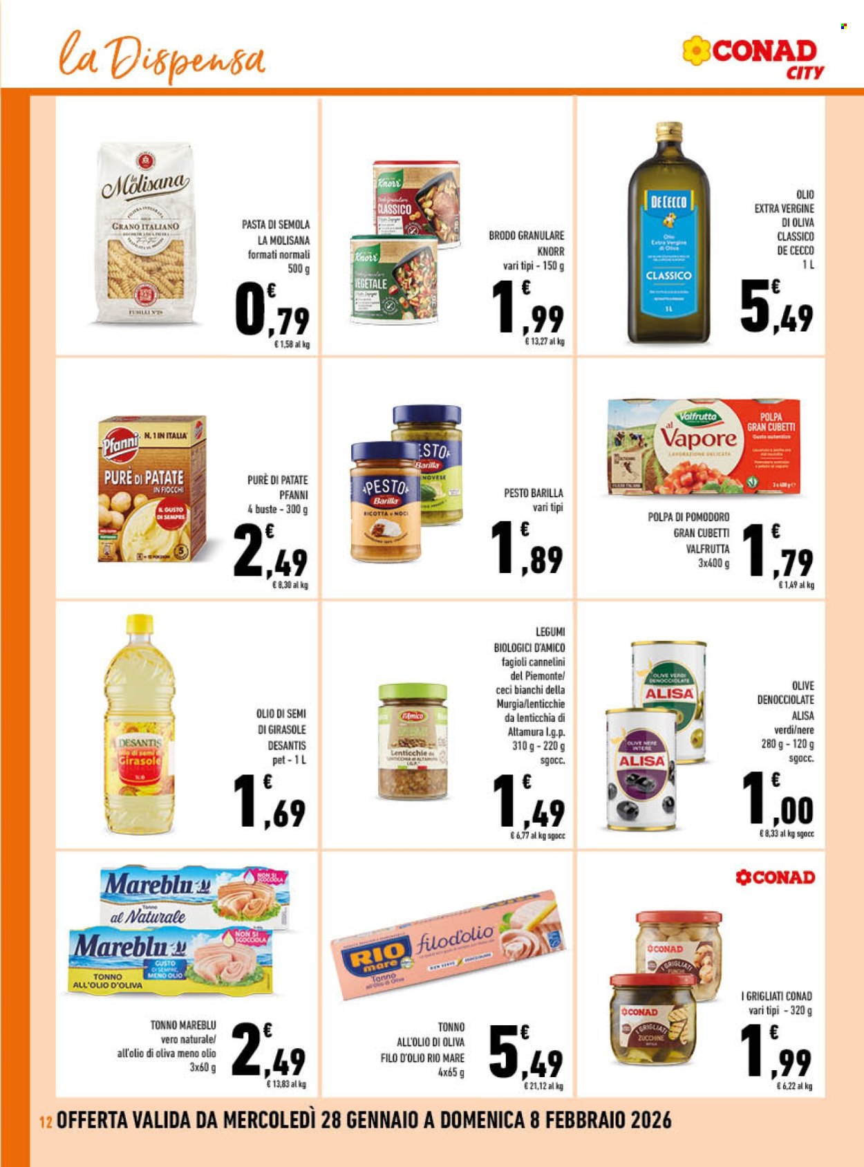 Volantino Conad - 29/1/2026 - 8/2/2026. Pagina 12