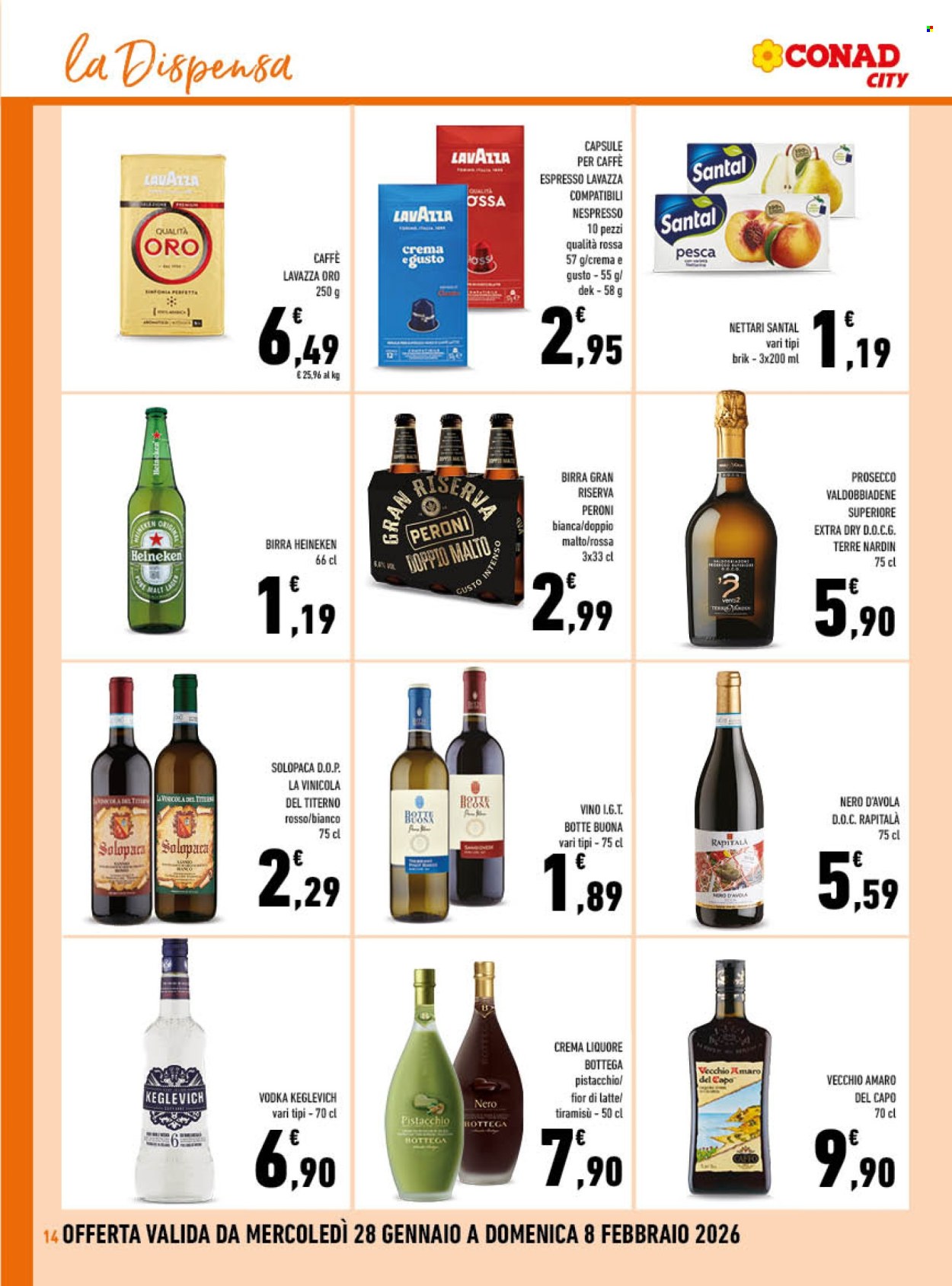 Volantino Conad - 29/1/2026 - 8/2/2026. Pagina 14