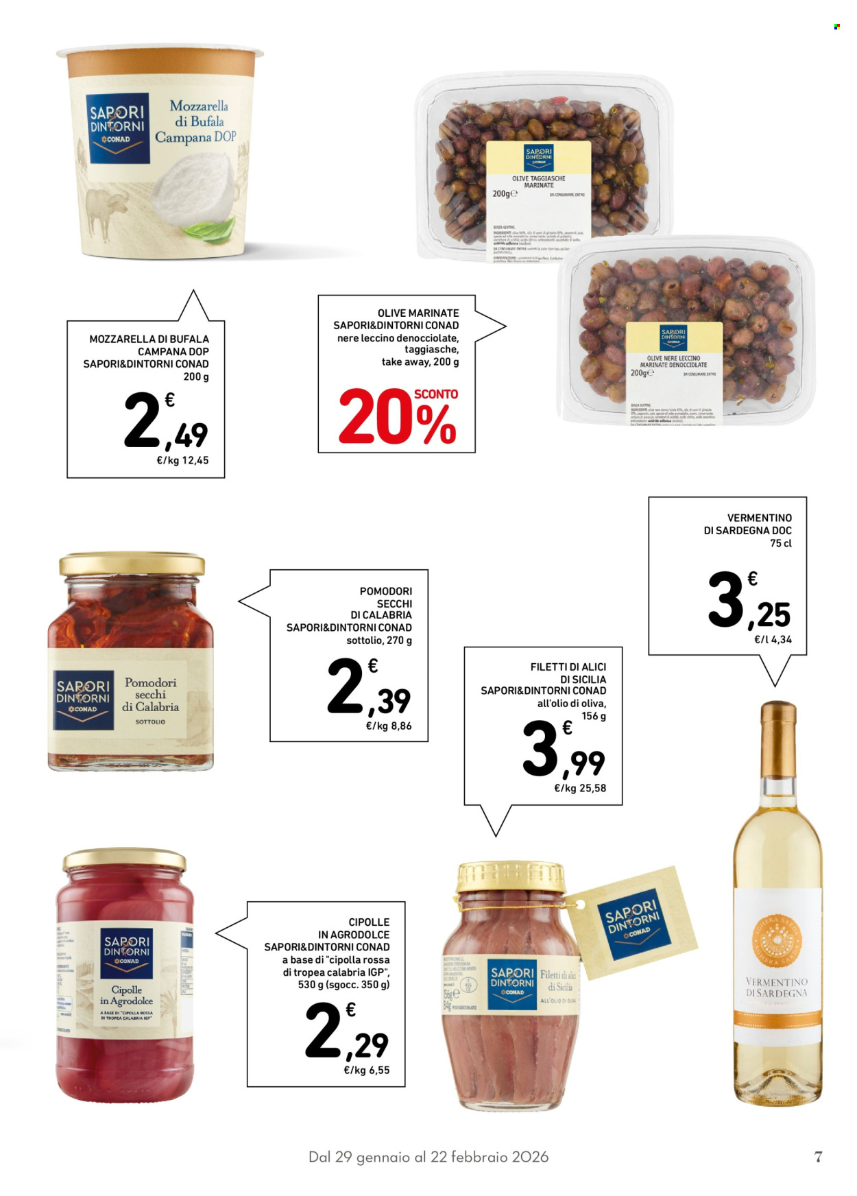 Volantino Conad - 29/1/2026 - 22/2/2026. Pagina 7